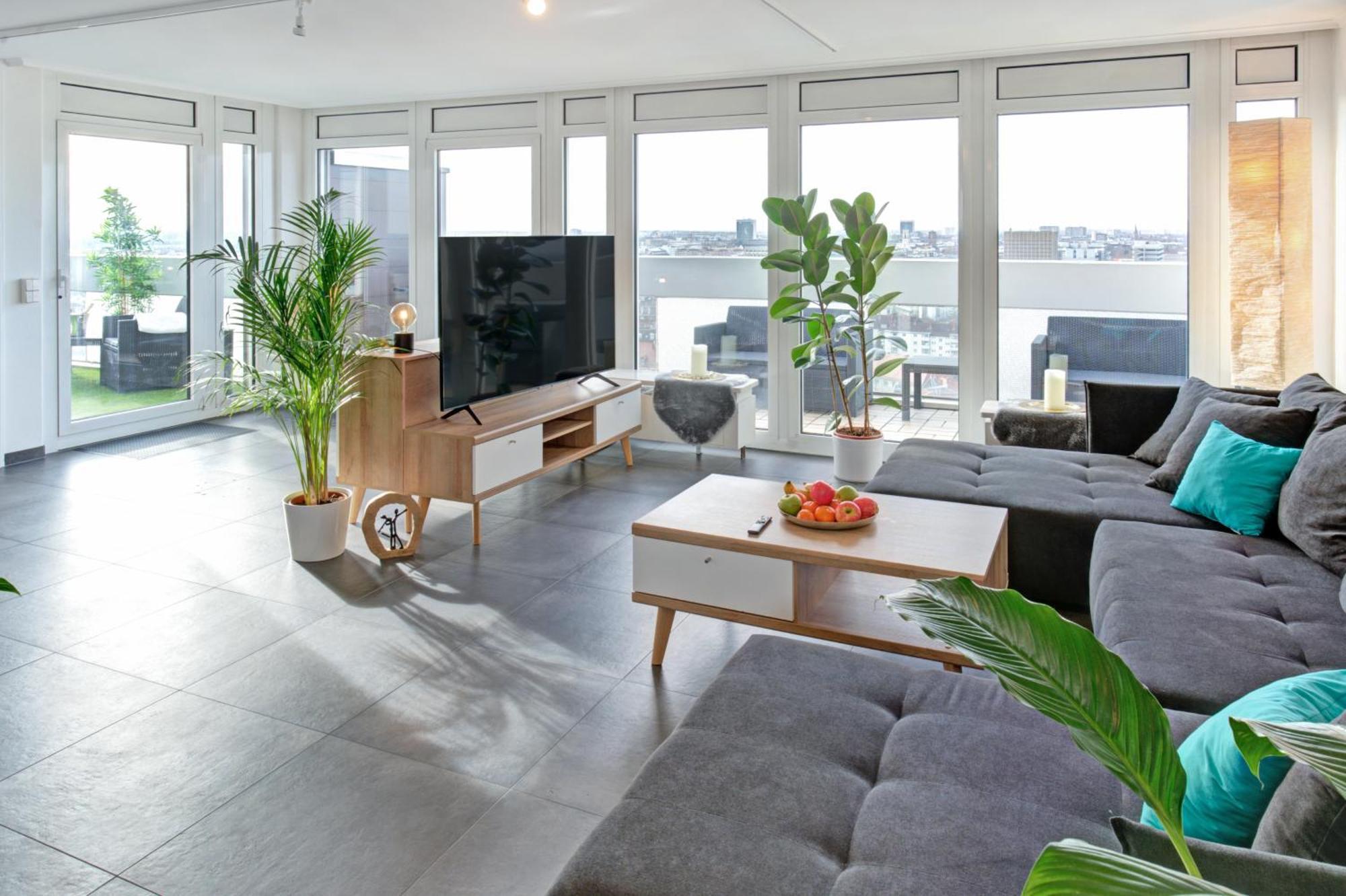 Das Penthouse - Jacuzzi - Bbq - Dachterrasse Karlsruhe Exterior foto